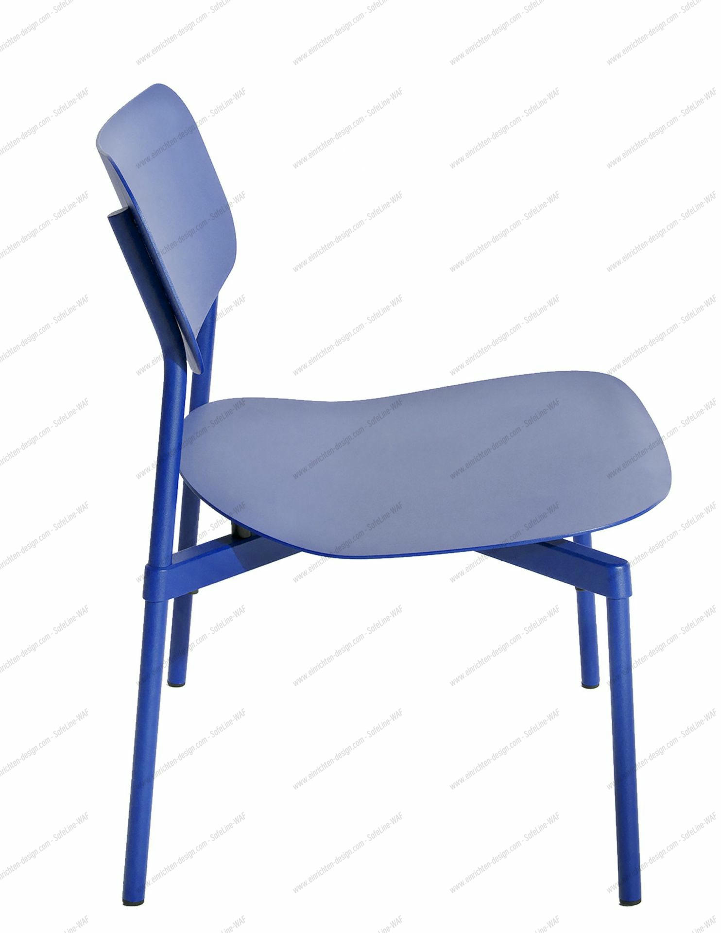 Fromme Lounge Chair Armchair Petite Friture Blue Fromme Lounge Chair Armchair Petite Friture Blue