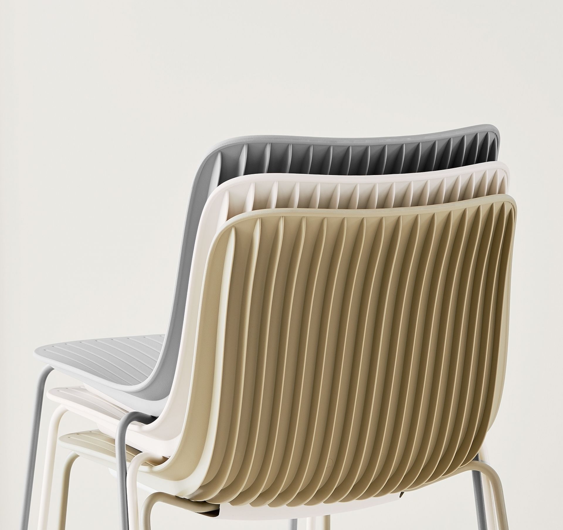 Dragonfly Stacking Chair Segis beige