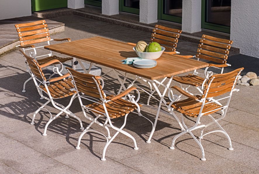 Classic Table W 120 cm Outdoor Weishäupl