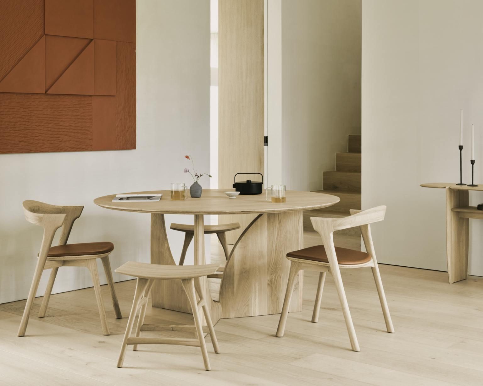 Geometric Dining Table round dining table Ethnicraft