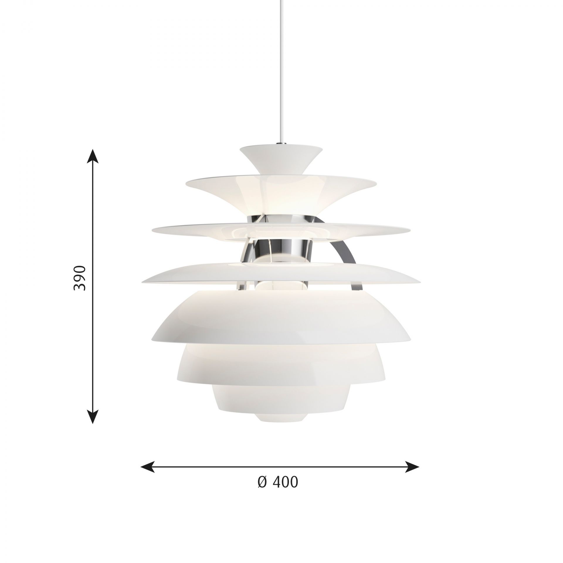 PH Snowball pendant light Louis Poulsen
