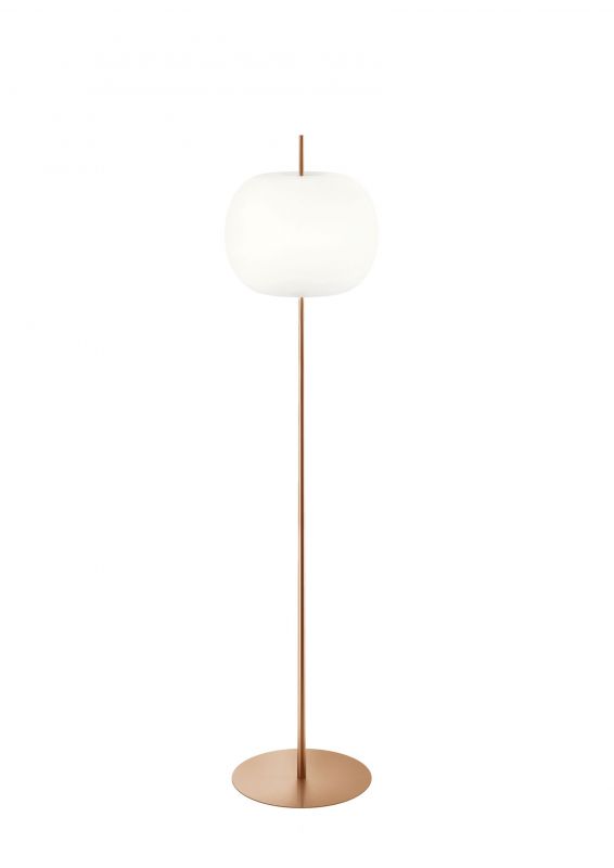 Kushi XL Floor Lamp Copper Kdln