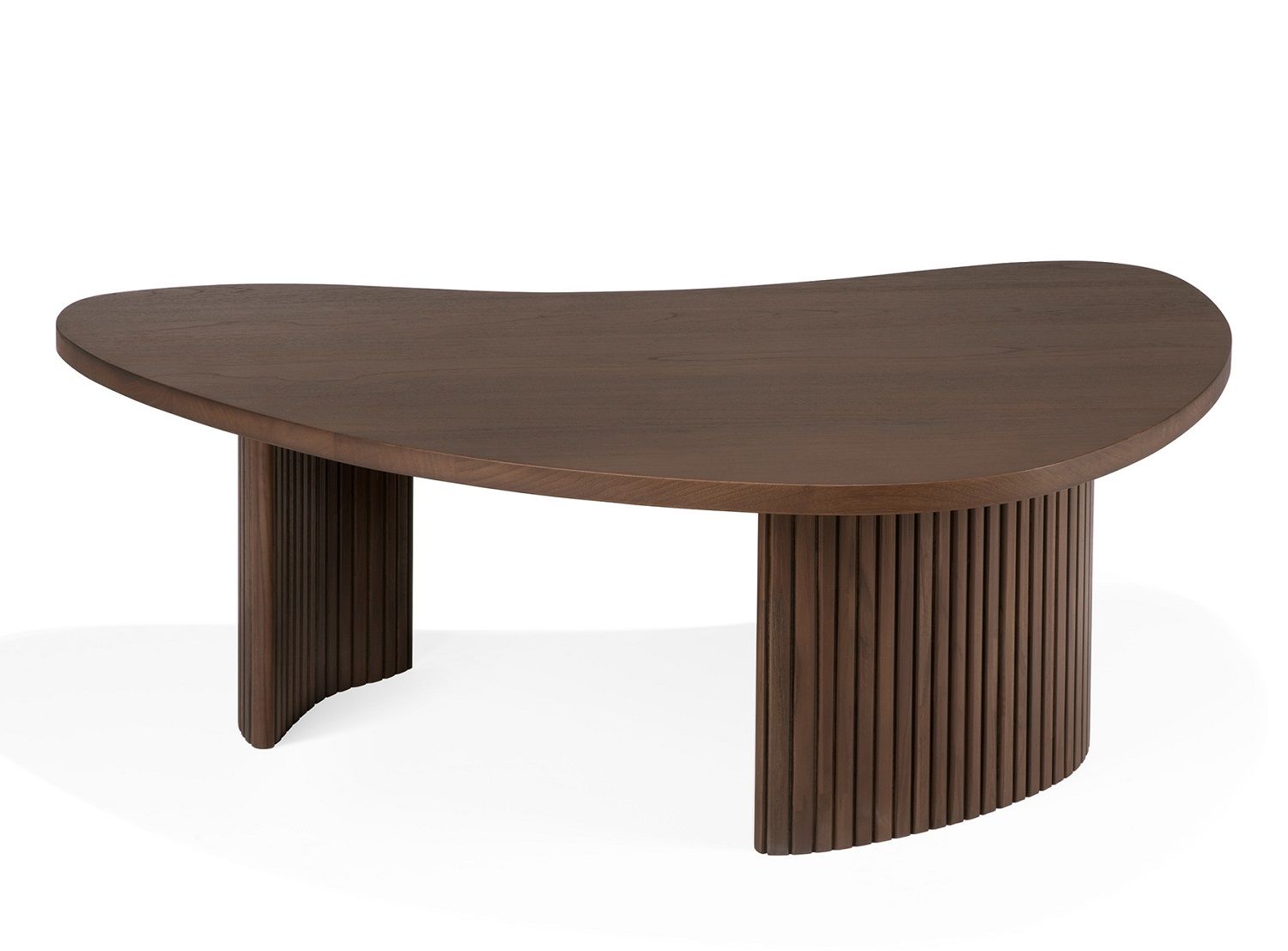 Boomerang Coffee table pebble shape Ethnicraft