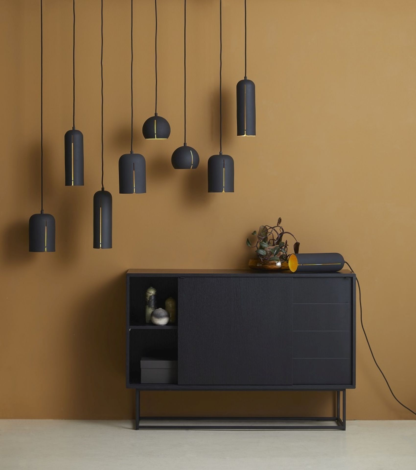 Gap Pendant round Woud