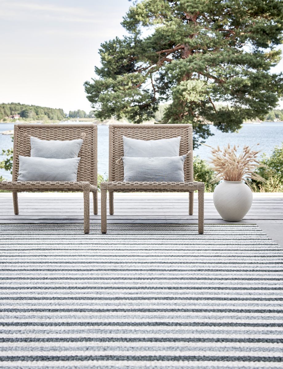 Teo Rug 230x320cm Denim Pappelina