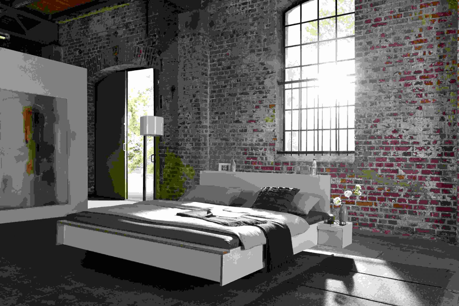 Headboard for Flai Double bed white Müller Möbelwerkstätten