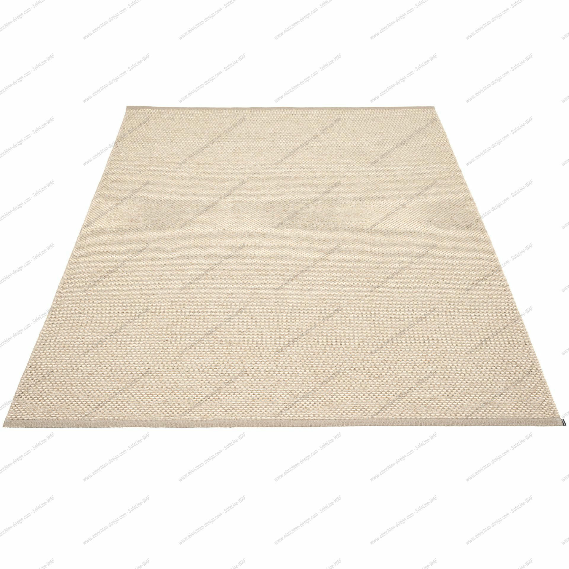 Effi Plastic rug 180x260 cm Pappelina mud