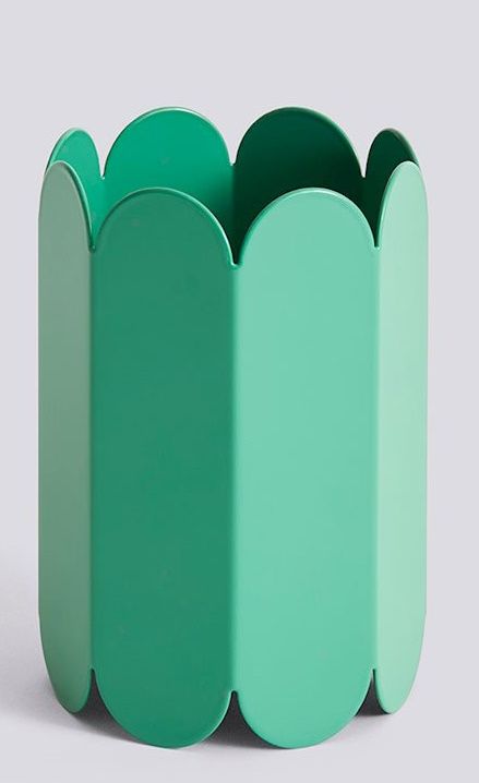 Arcs Vase S Green Hay