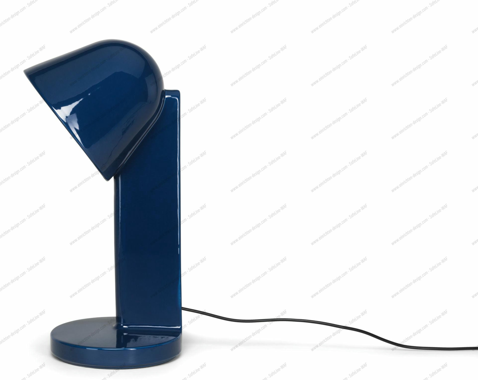 Céramique Down Table Lamp Flos table lamp Navy blue