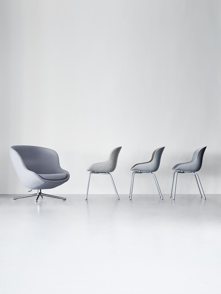 Hyg Lounge Chair Low Swivel Armchair Normann Copenhagen