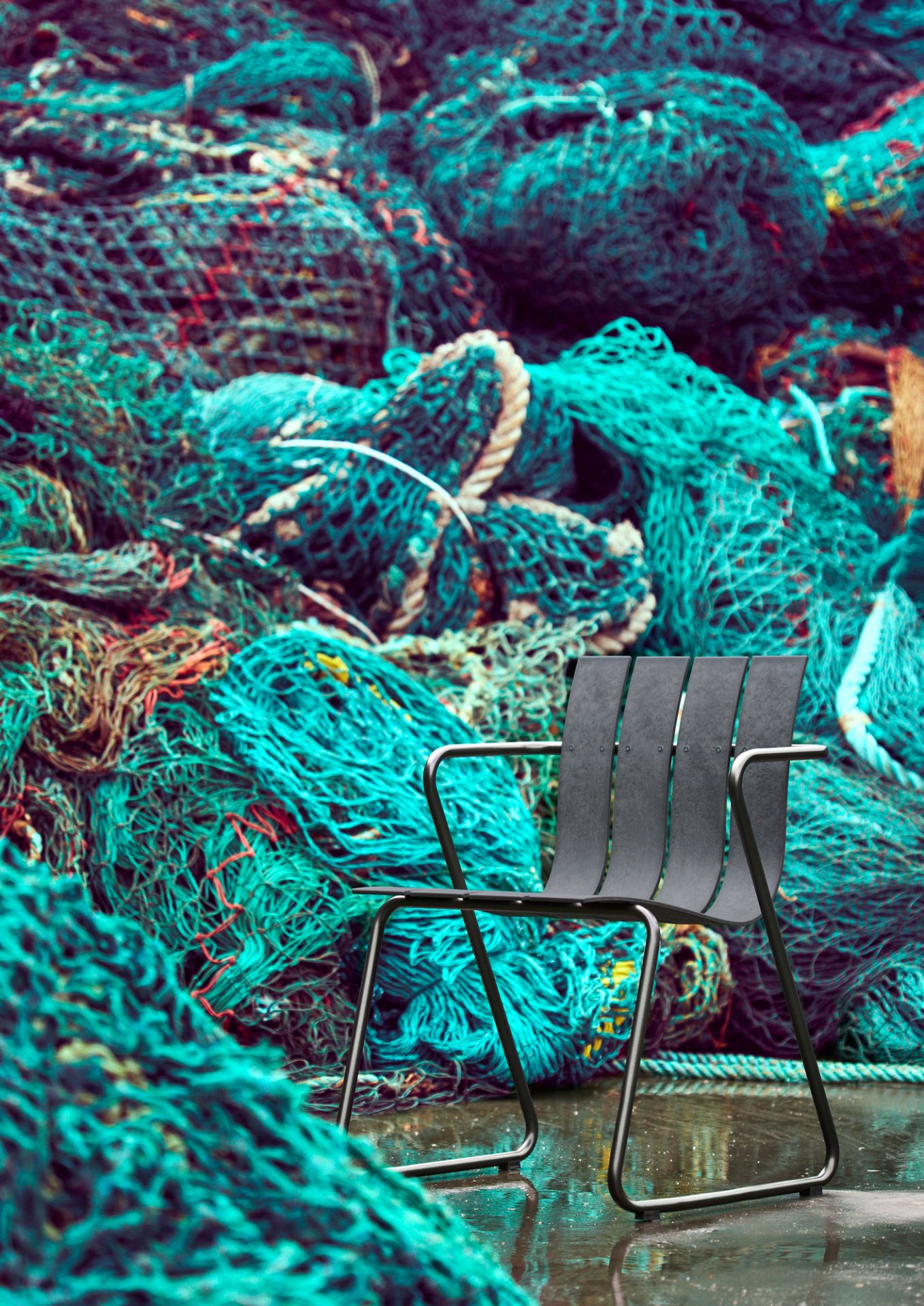Ocean Outdoor Chair Mater Black