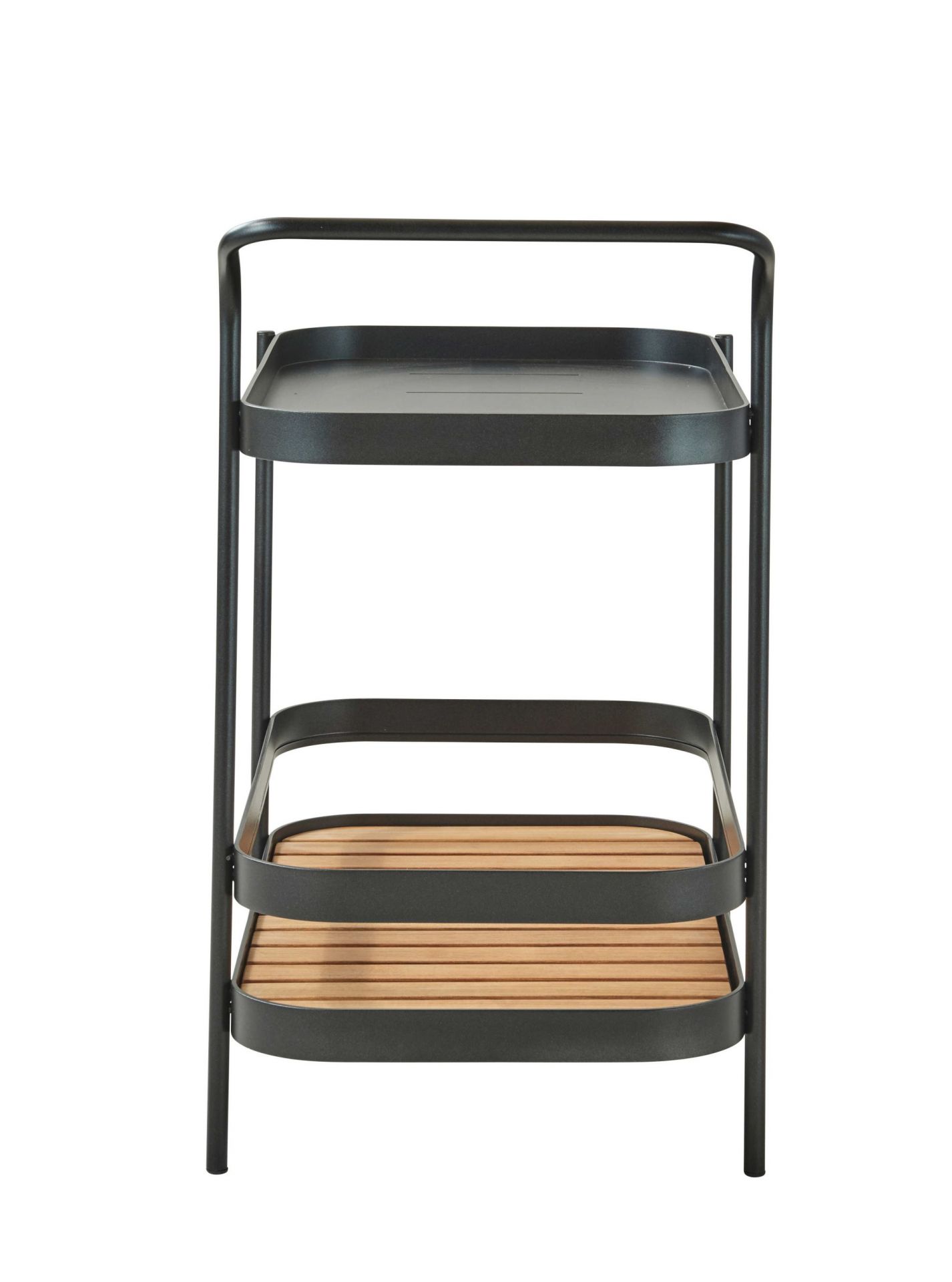 Roll Bar cart lava grey Cane-Line