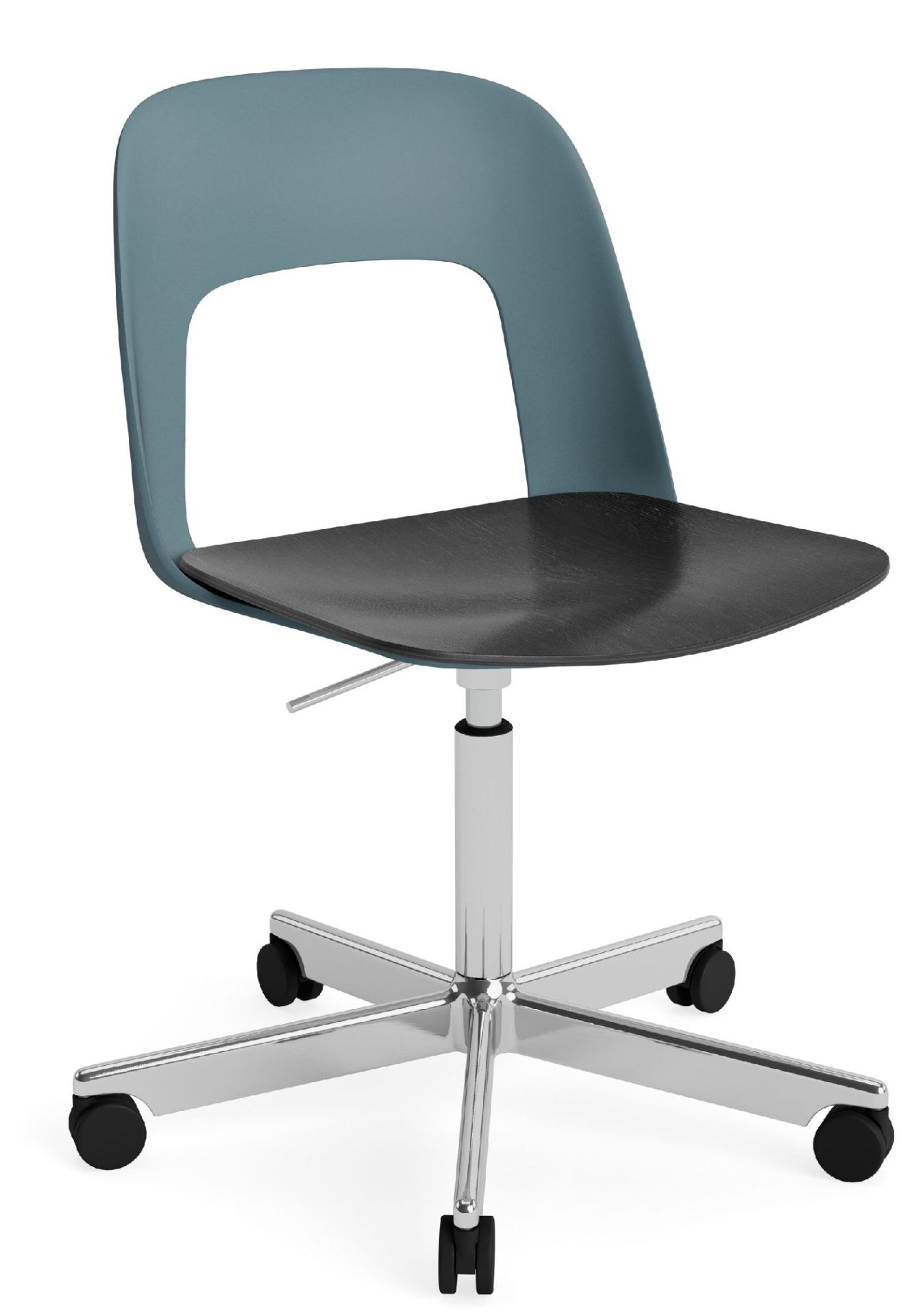 Layout Side Chair 142 5-star swivel base chair Hay  
