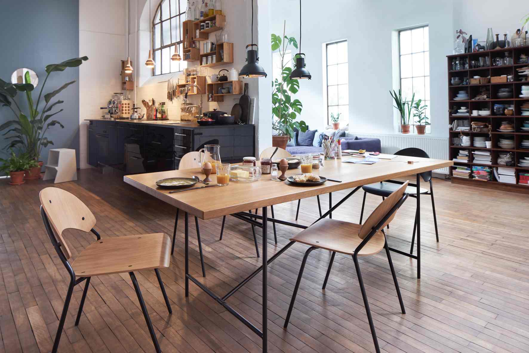Eiermann 2 dining table indoor / outdoor complete Richard Lampert  