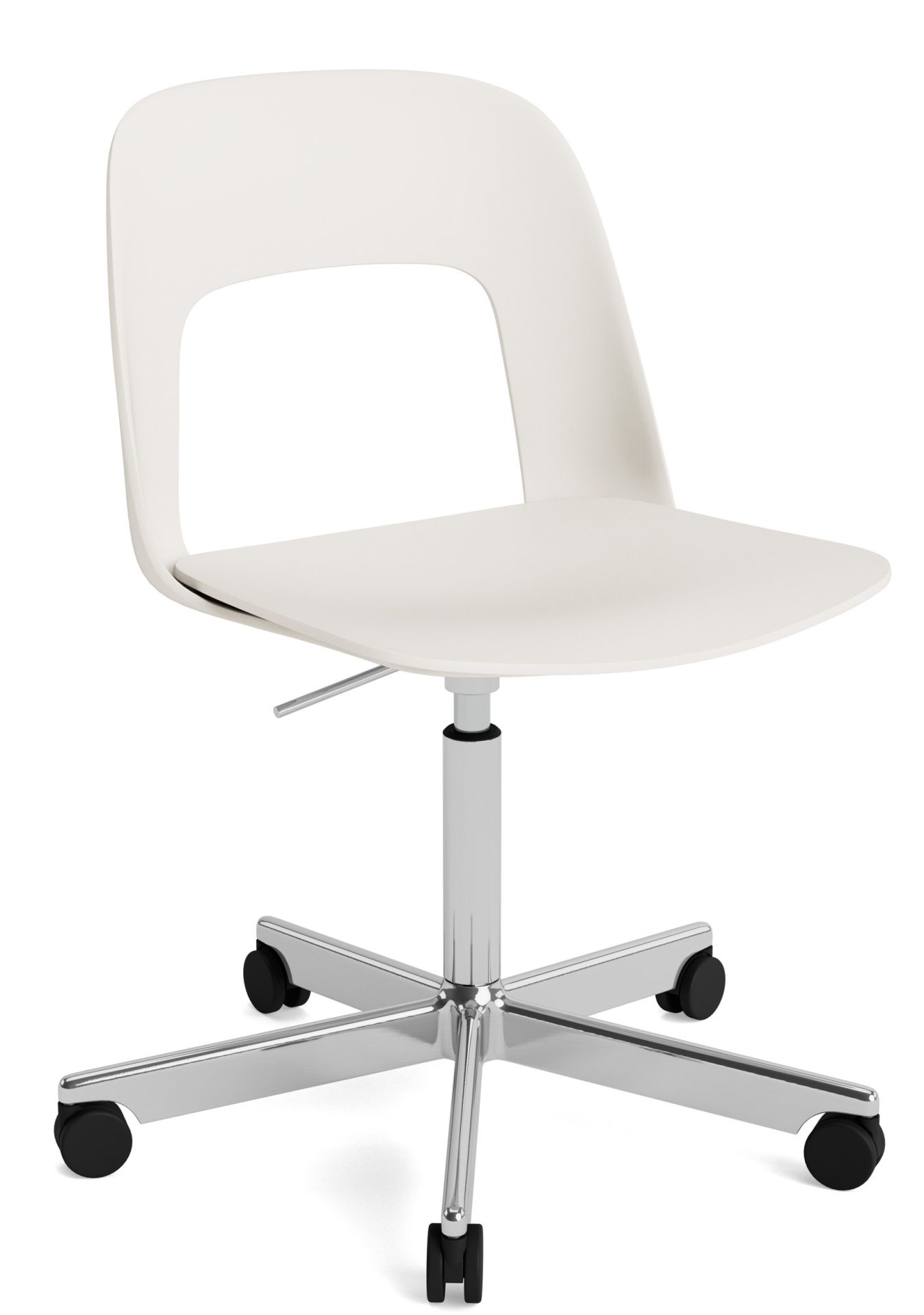 Layout Side Chair 141 5-star swivel base chair Hay   