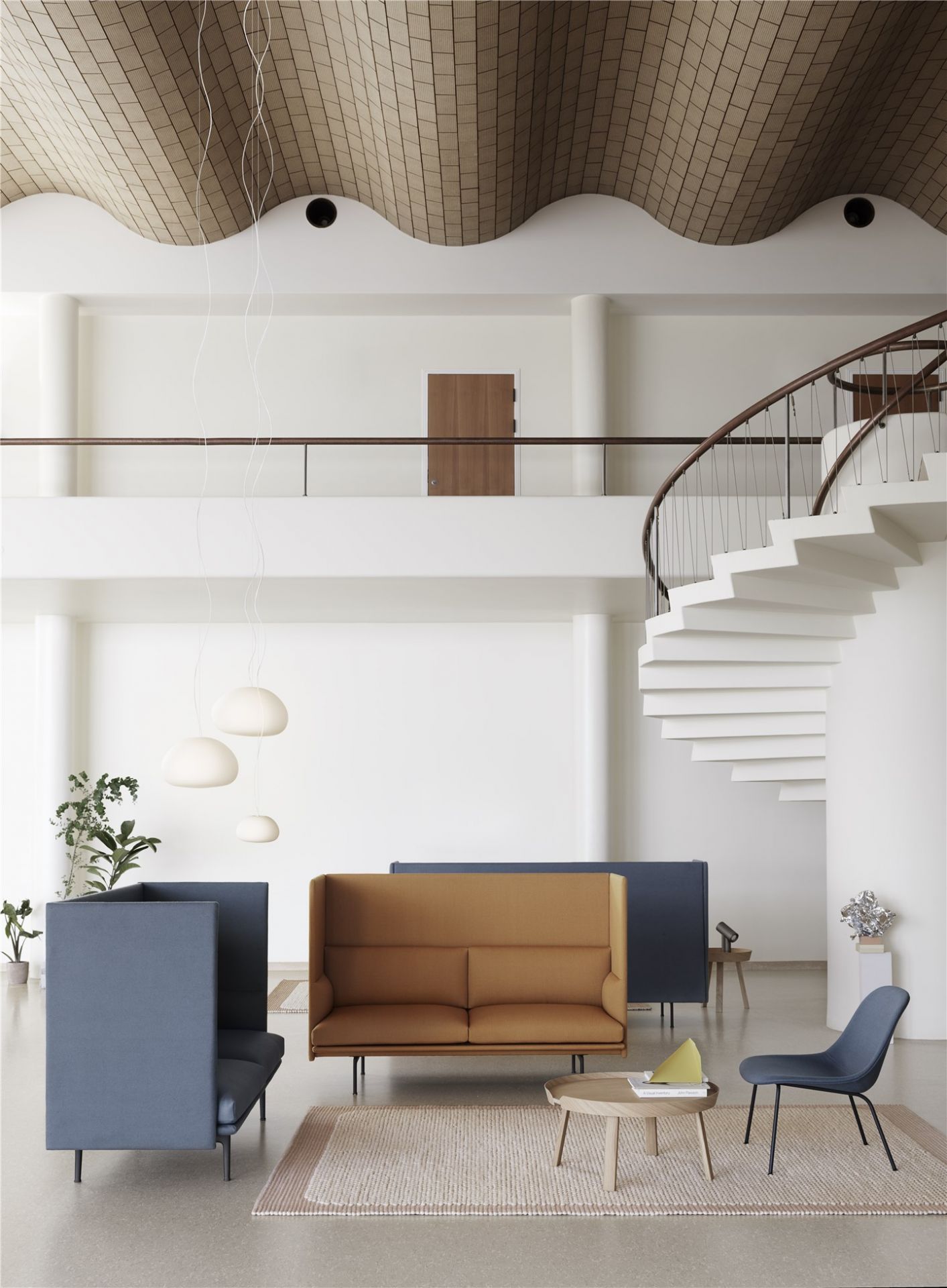 Outline 2-Seater Highback Sofa Muuto