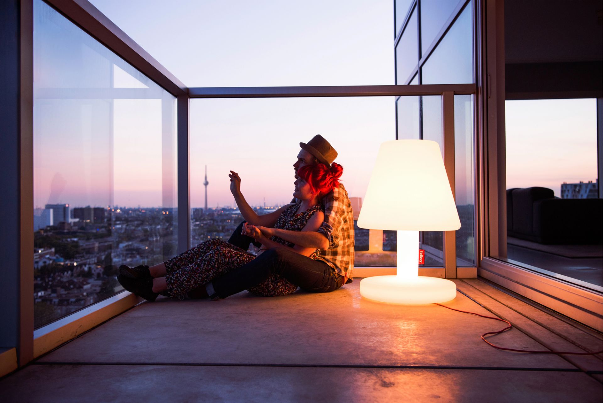 Edison the Grand Outdoor floor lamp fatboy