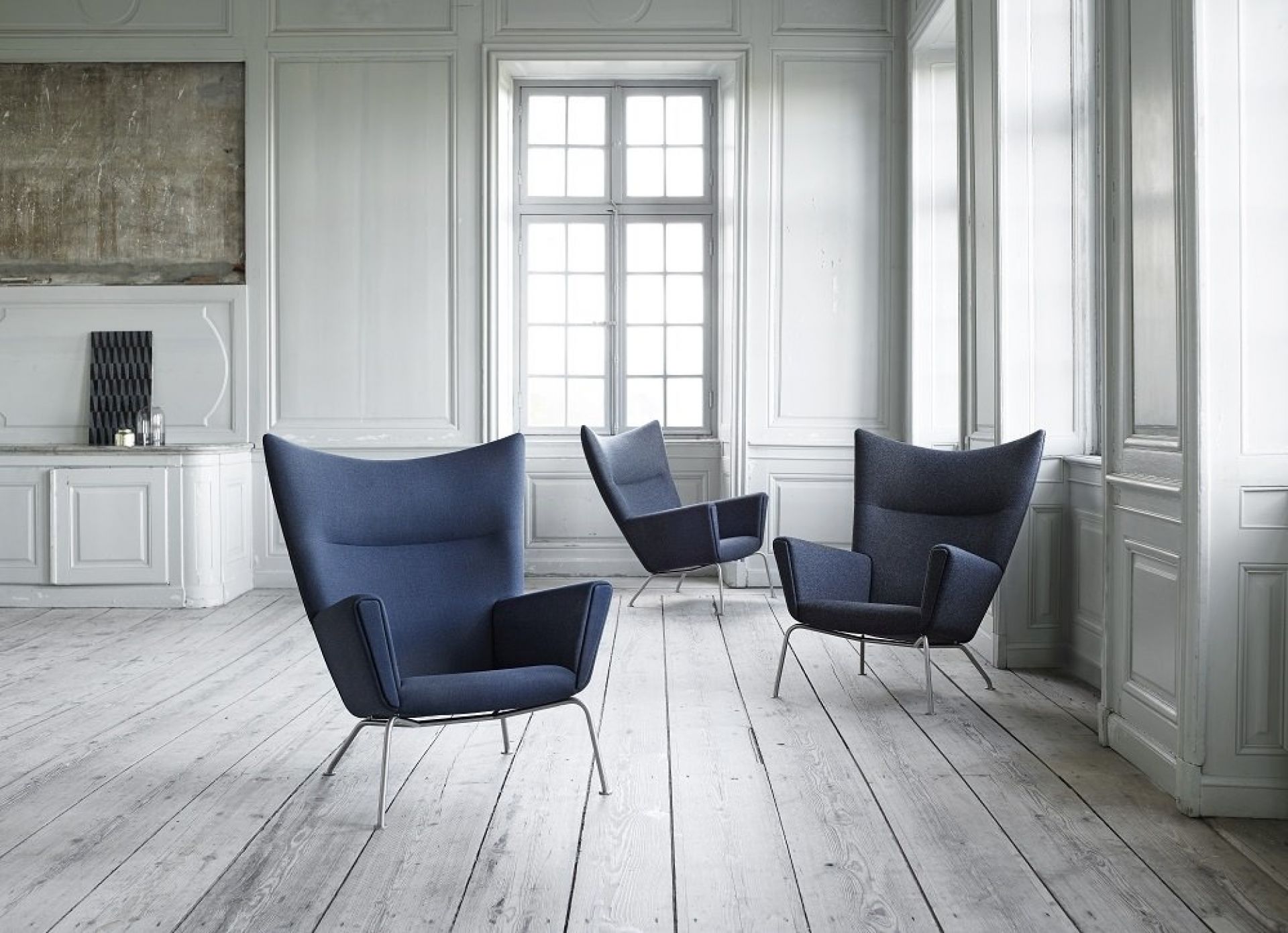 CH445 Wing chair armchair Carl Hansen & Søn Mood 1101