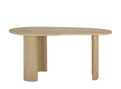 Boomerang desk - lacquered oak Ethnicraft