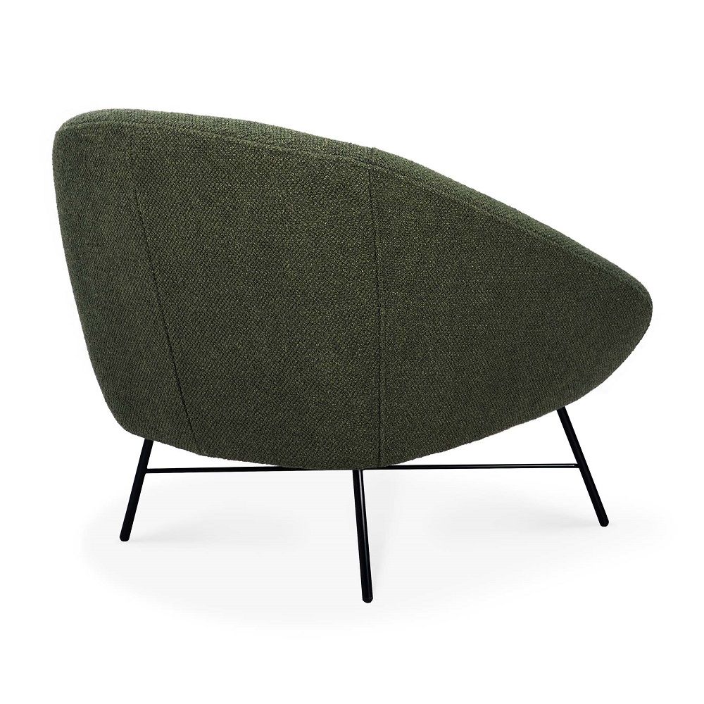 Barrow Lounge Chair Ethnicraft pine green