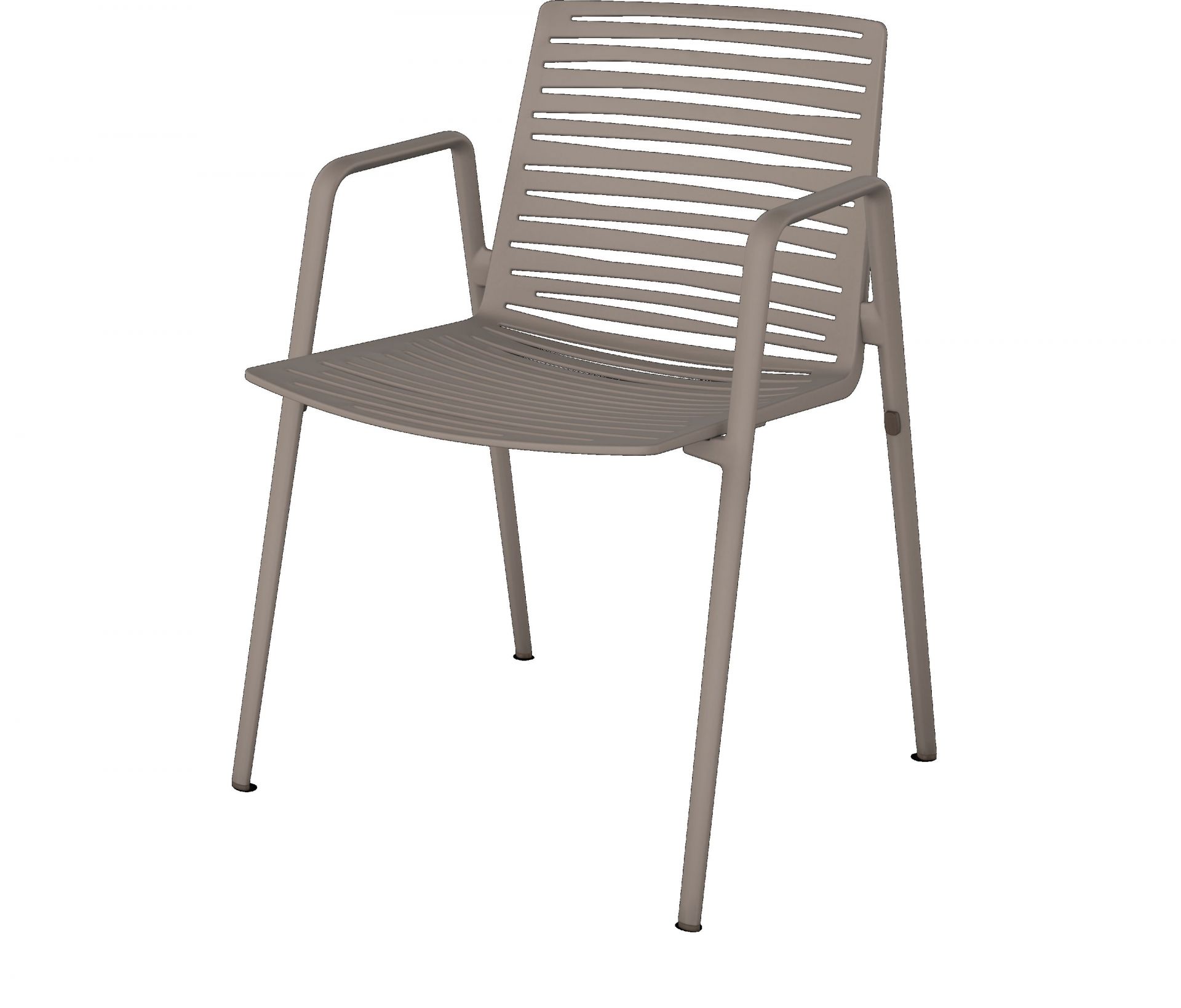 Zebra chair with armrests Fast