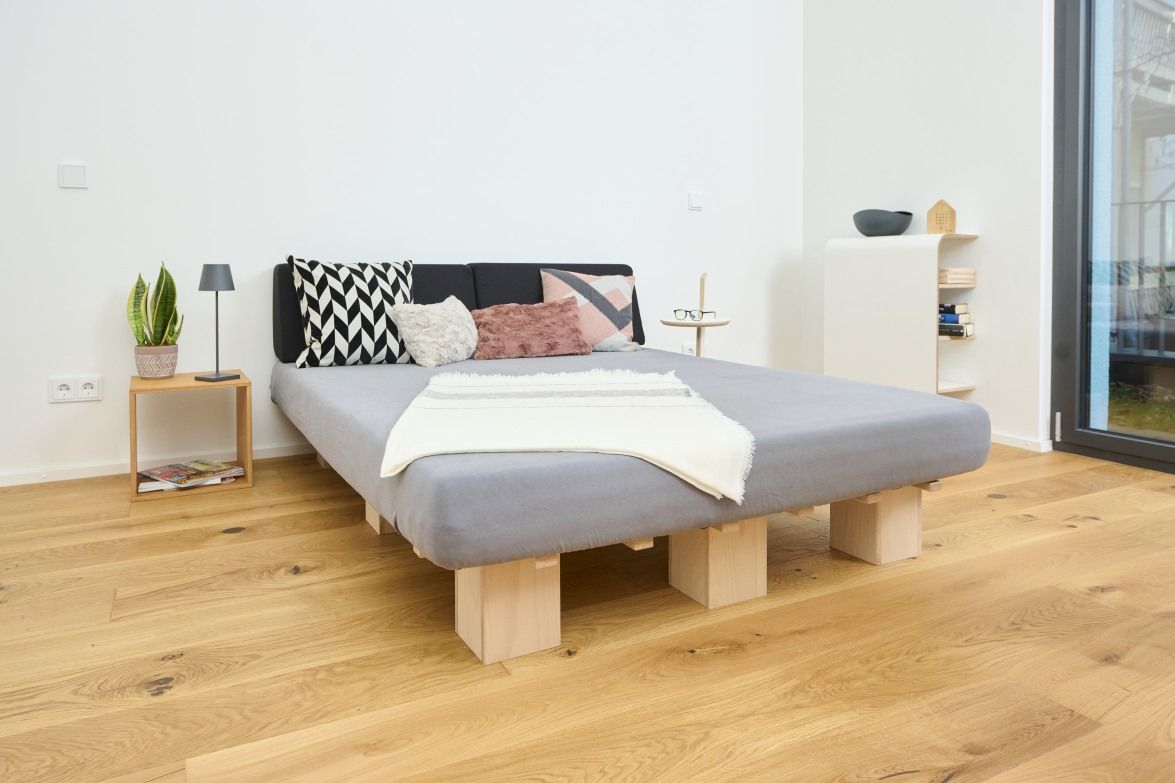 Tojo system bed with Cube bedside cabinet as a gift! Tojo system bed with Cube bedside cabinet as a gift!
