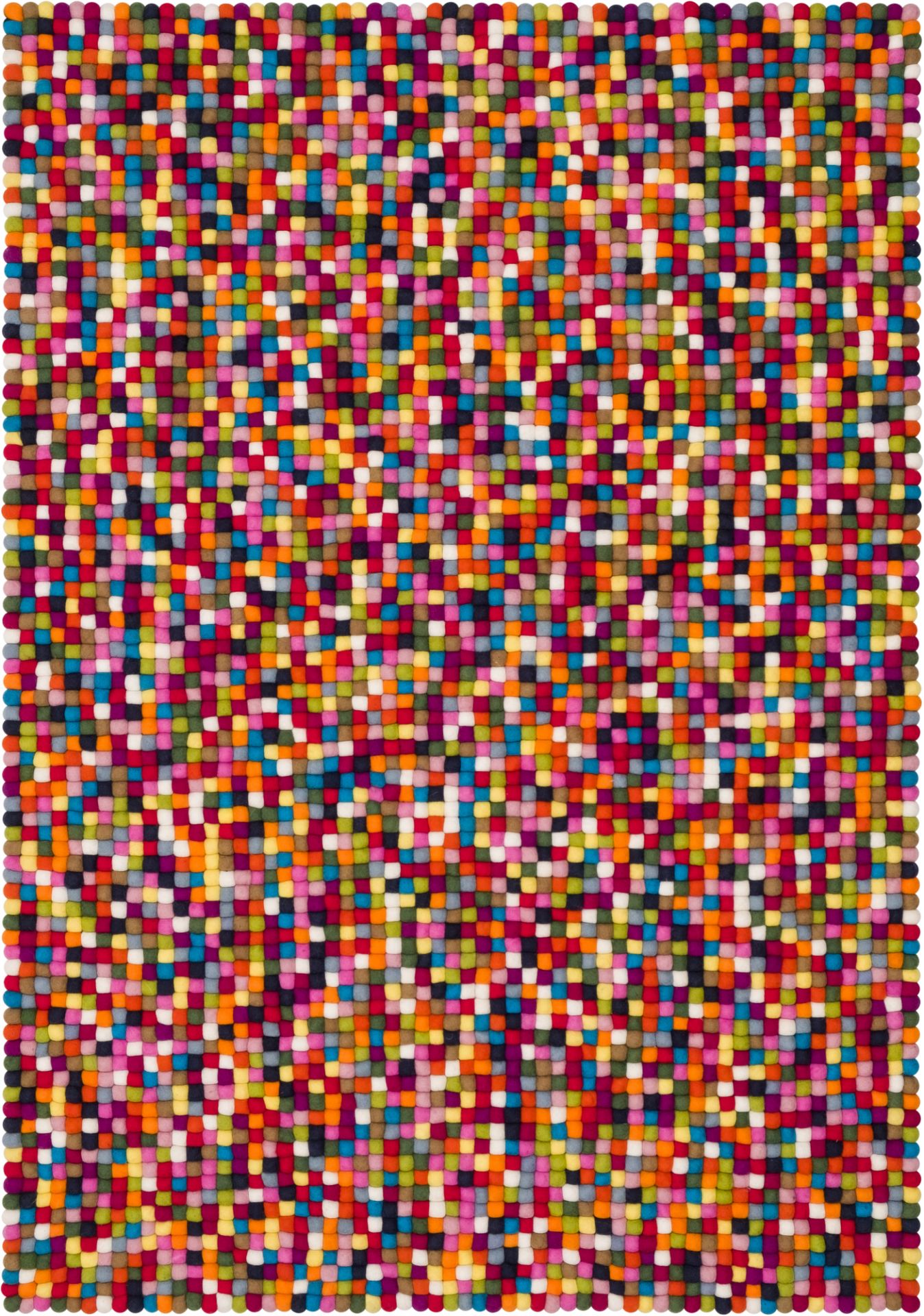 Felt ball Carpet 160x230 cm Myfelt Hugo