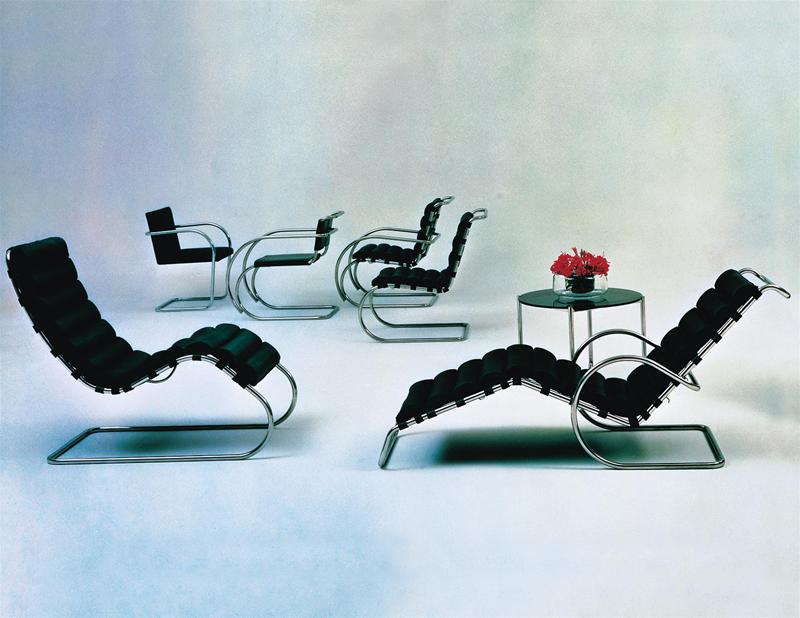 MR Bauhaus Edition chaise longue Knoll International