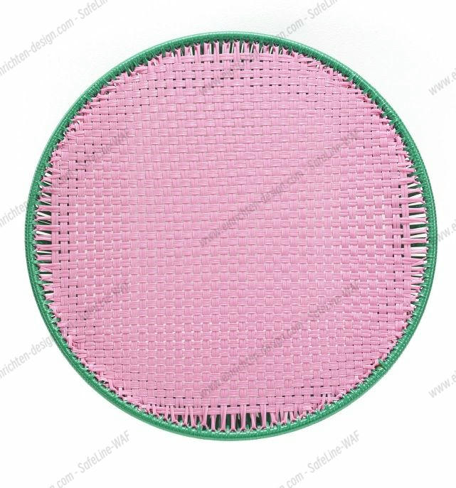 Caribe Tall Side Table Outdoor ames Emerald green / bubblegum pink / curry yellow