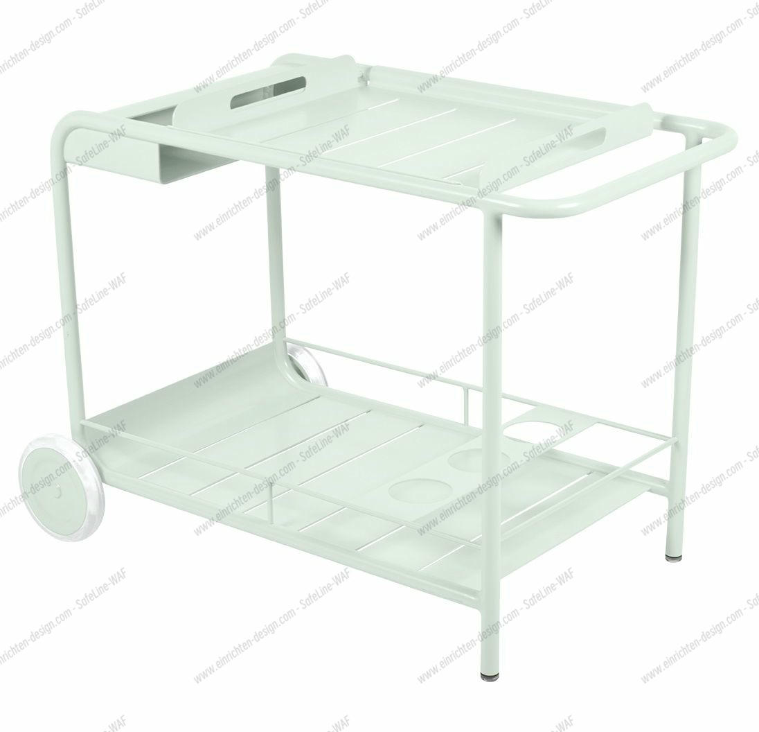 Luxembourg Trolley table Fermob Glacial mint Luxembourg Trolley table Fermob Glacial mint