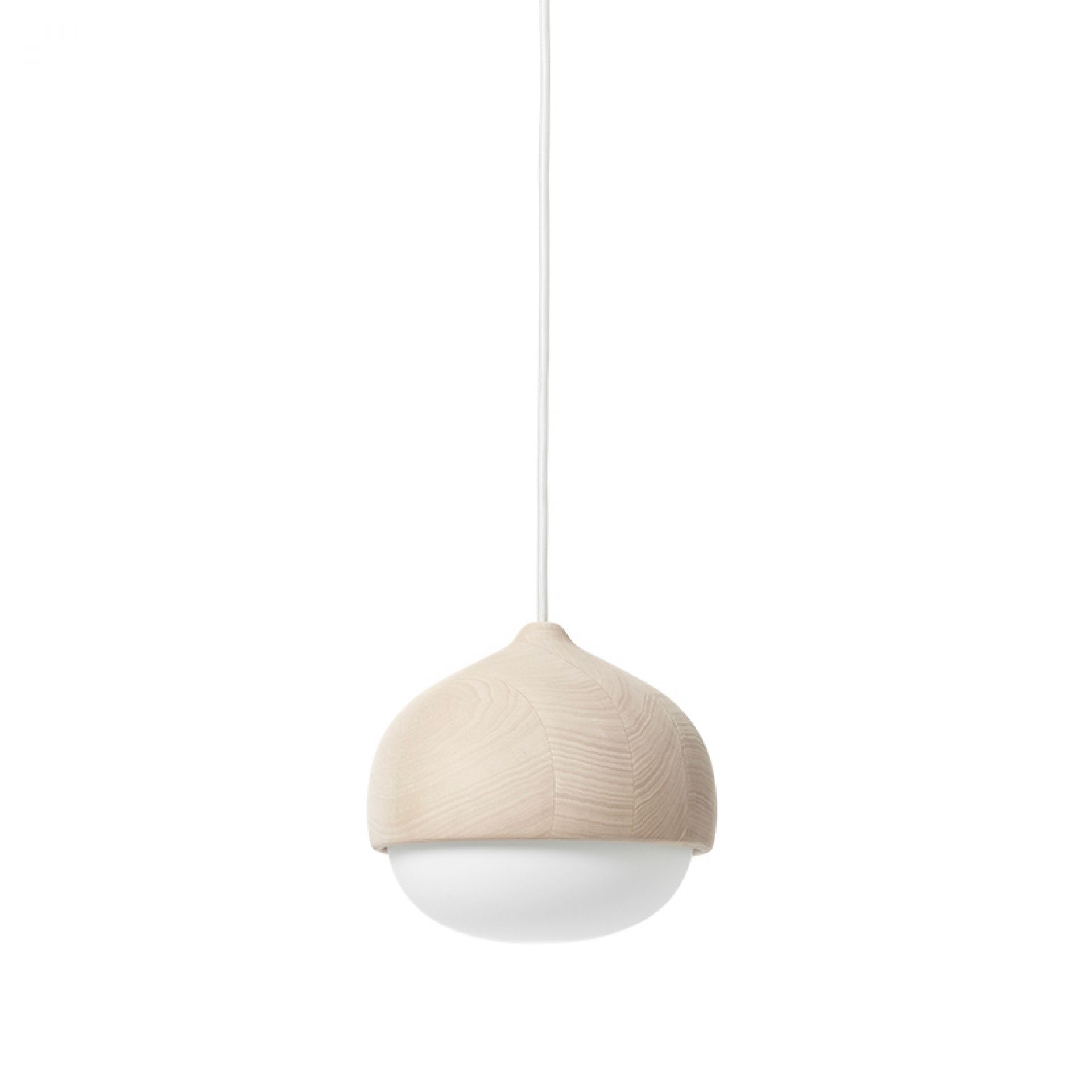 Terho Pendant Lamp Linden wood Medium Mater