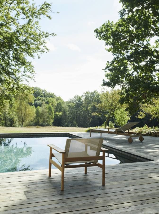Pelagus Lounge Chair Skagerak by Fritz Hansen  