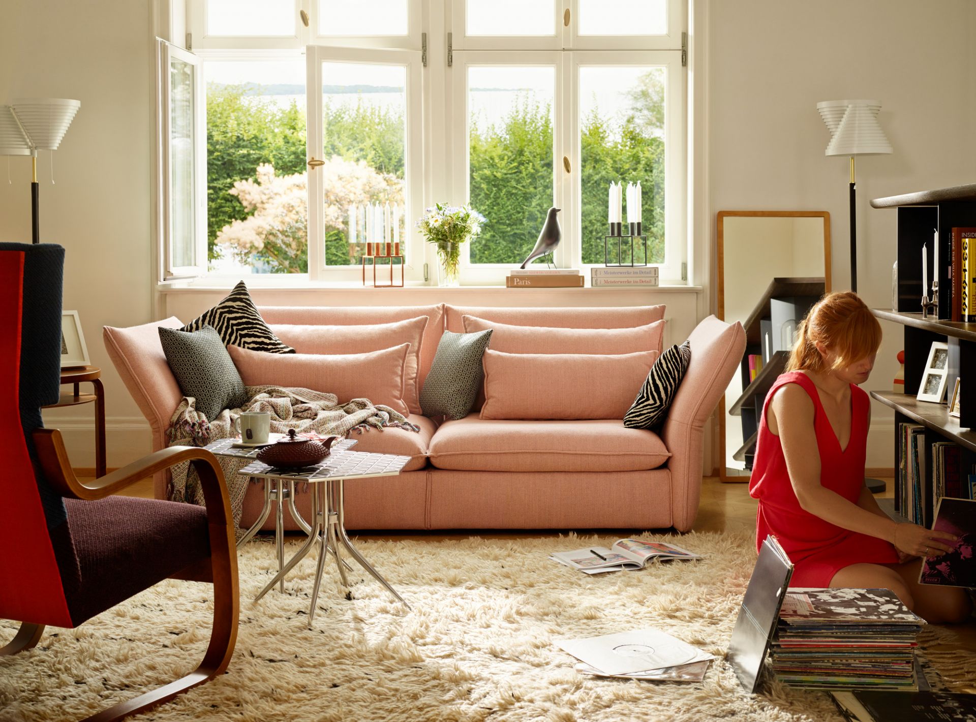 Mariposa 3 Seater Sofa Vitra
