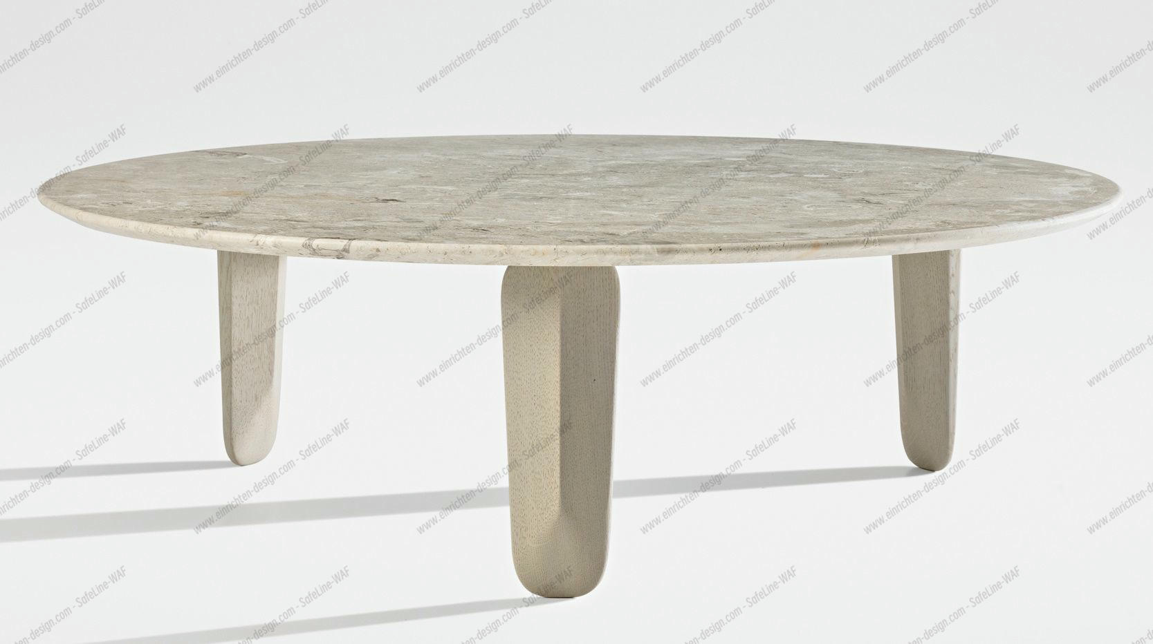 Kuyu Marble Round Marble Coffee Table Round Zeitraum