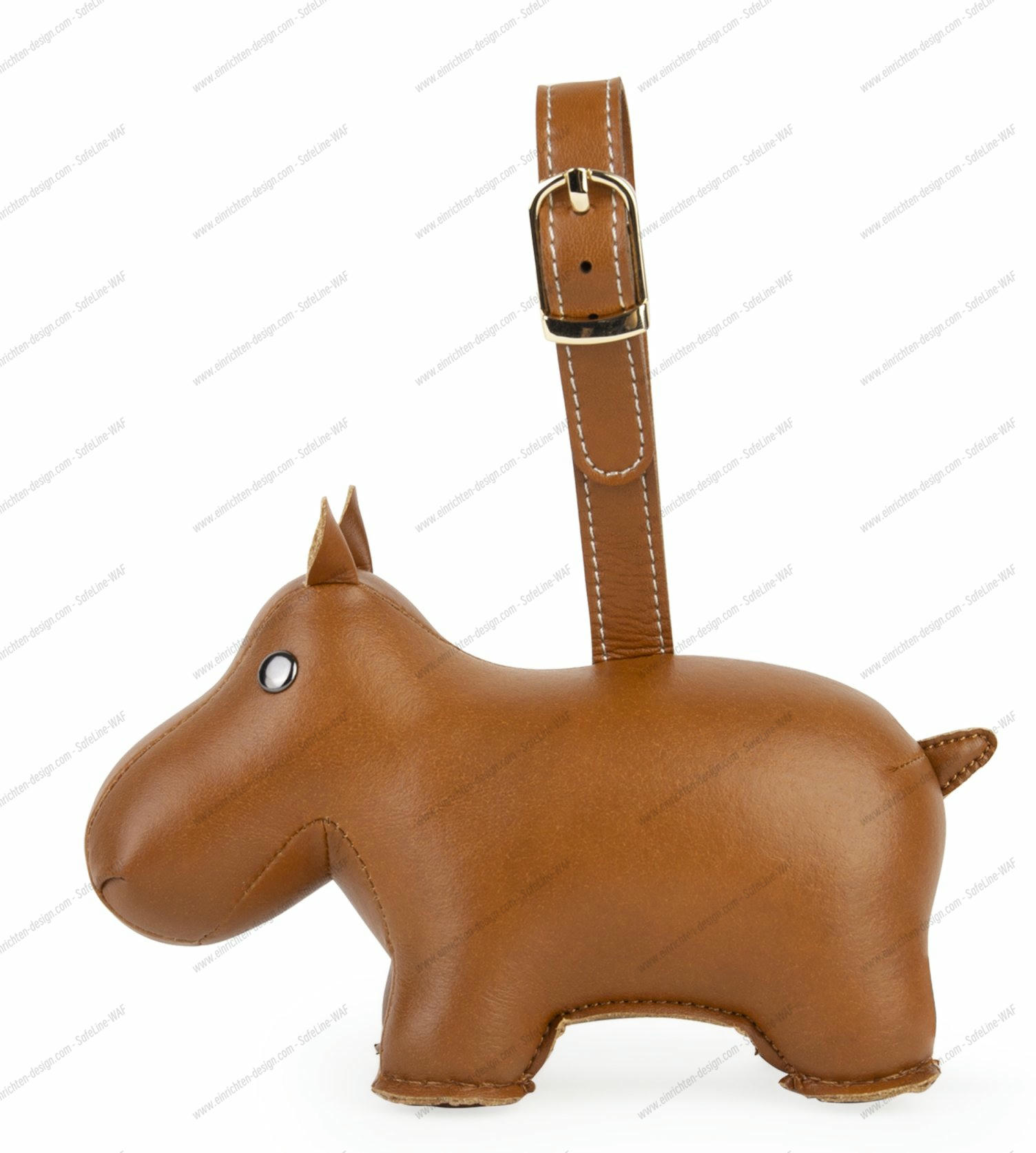Bag Charm Bag Pendant Hippo Tan Züny