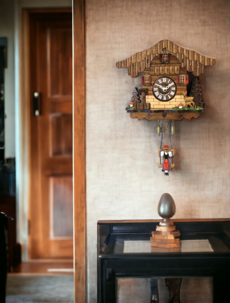 Quartz Cuckoo Clock Miniature Engstler