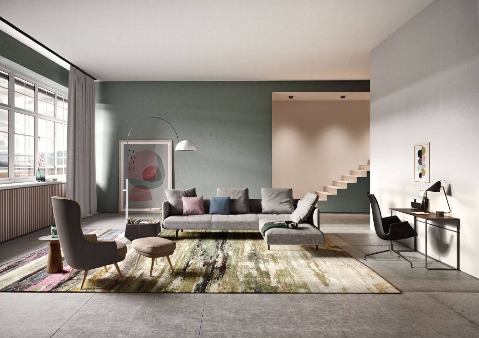 FK 6725-3G Armchair Walter Knoll 