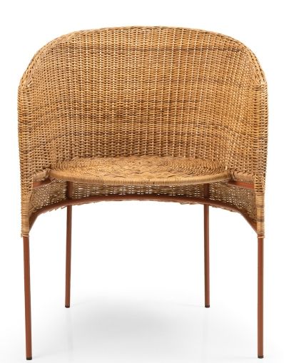 Caribe Natural Dining Chair Chair Outdoor ames