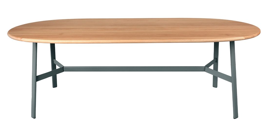 SO'O oak dining table 220 × 95 cm (oval) Indoor Fermob