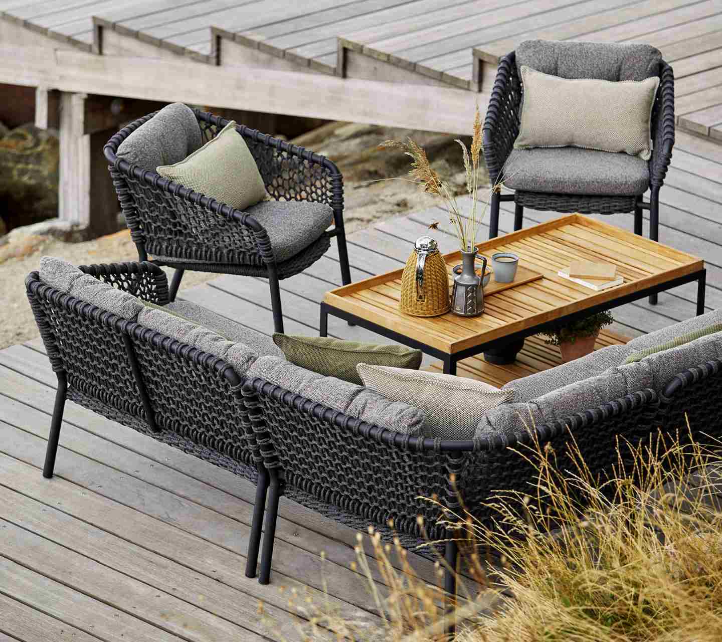 Ocean lounge chair Outdoor Cane-Line