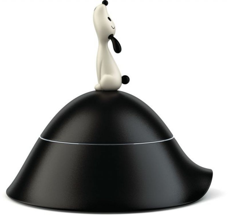 Lula AMMI19 dog bowl with lid Alessi SINGLE PIECE