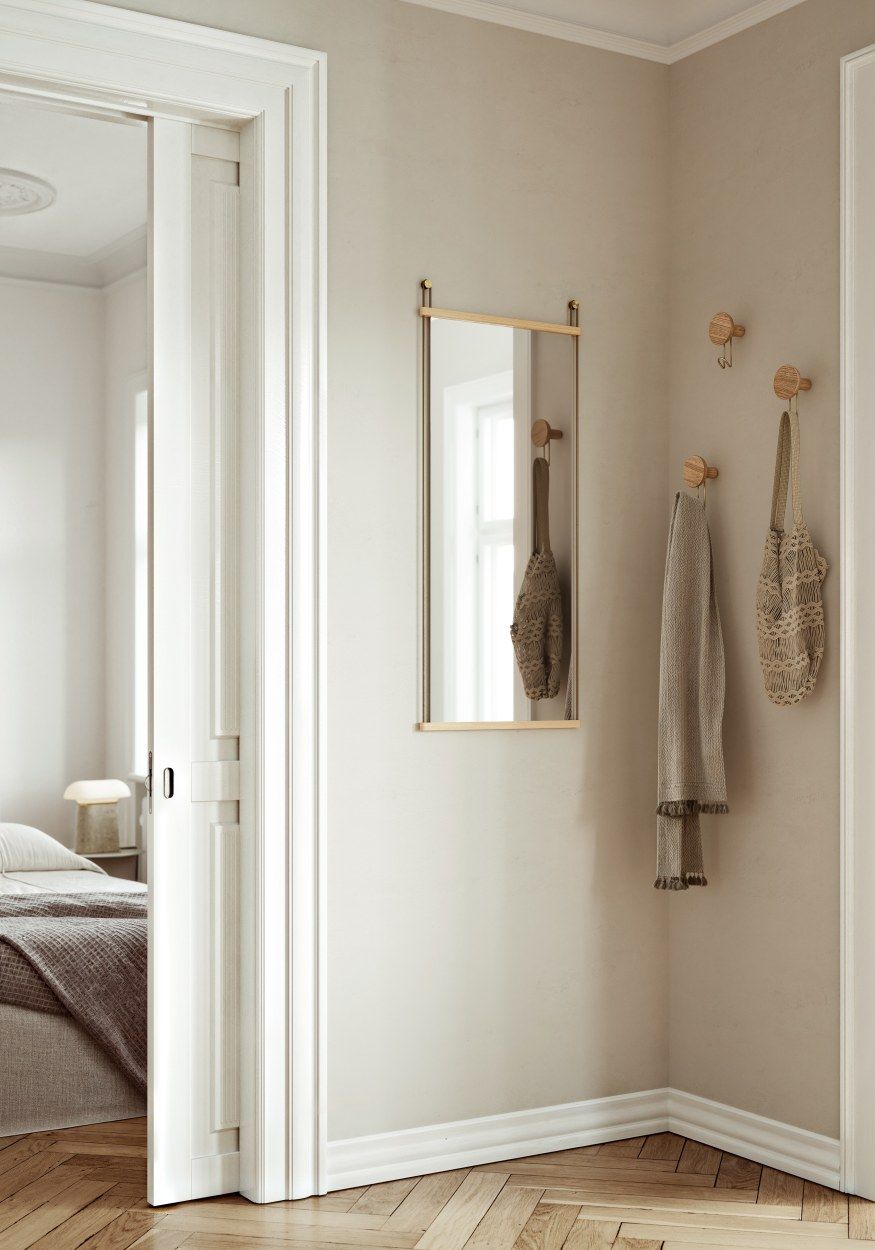 Suspended Mirror Large Mirror Woud 