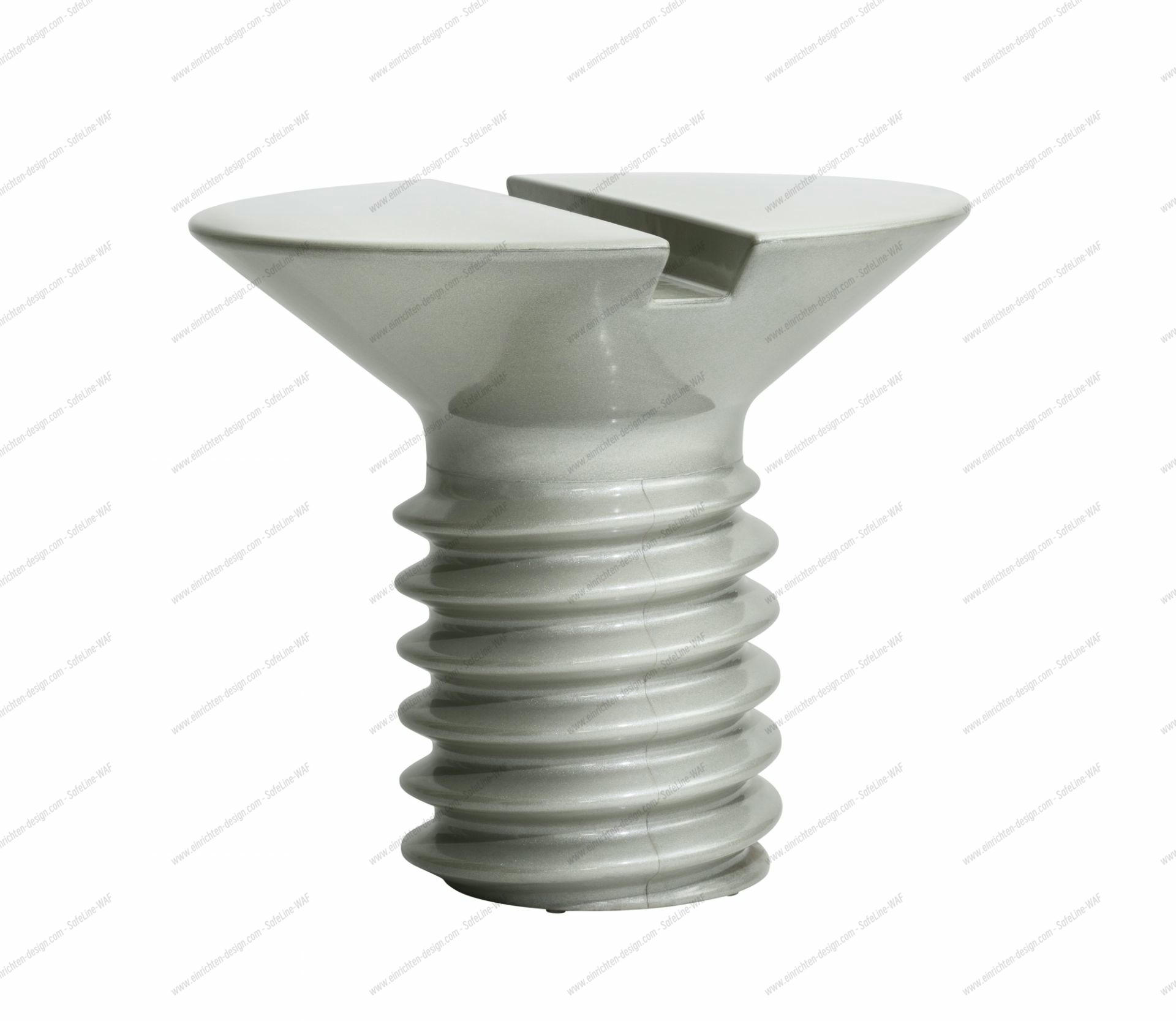 Screw table small silver Eero Aarnio Originals