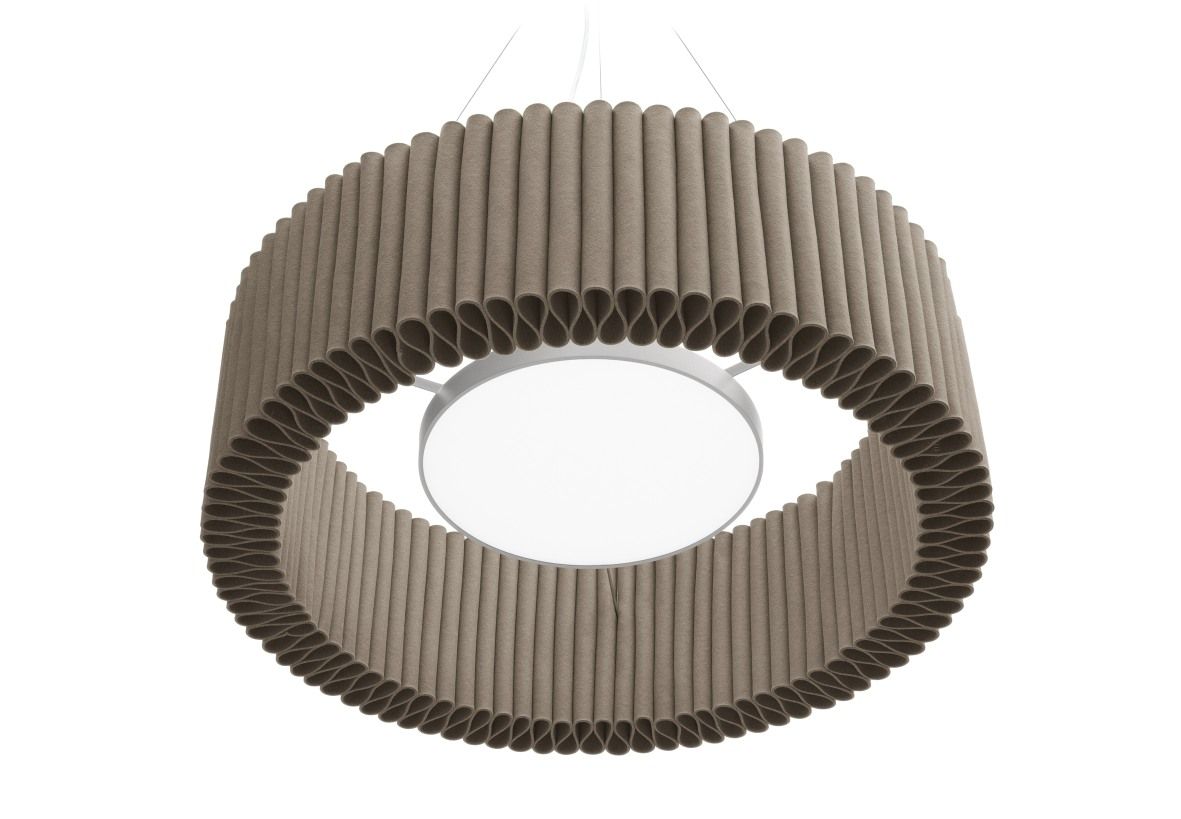 Wave ceiling object incl. suspension device Hey Sign