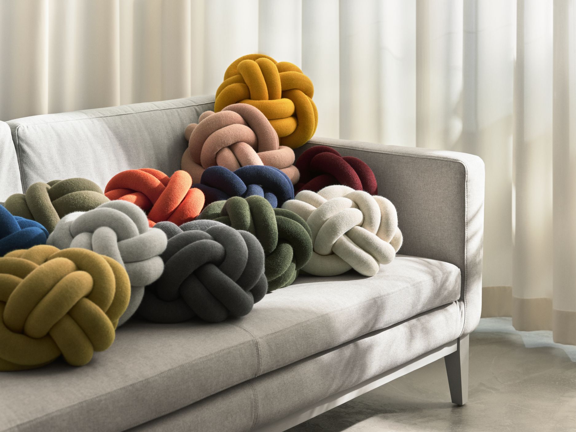 Knot Cushion Design House Stockholm
