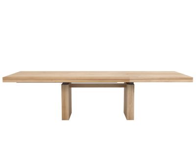Double extendable dining table Ethnicraft