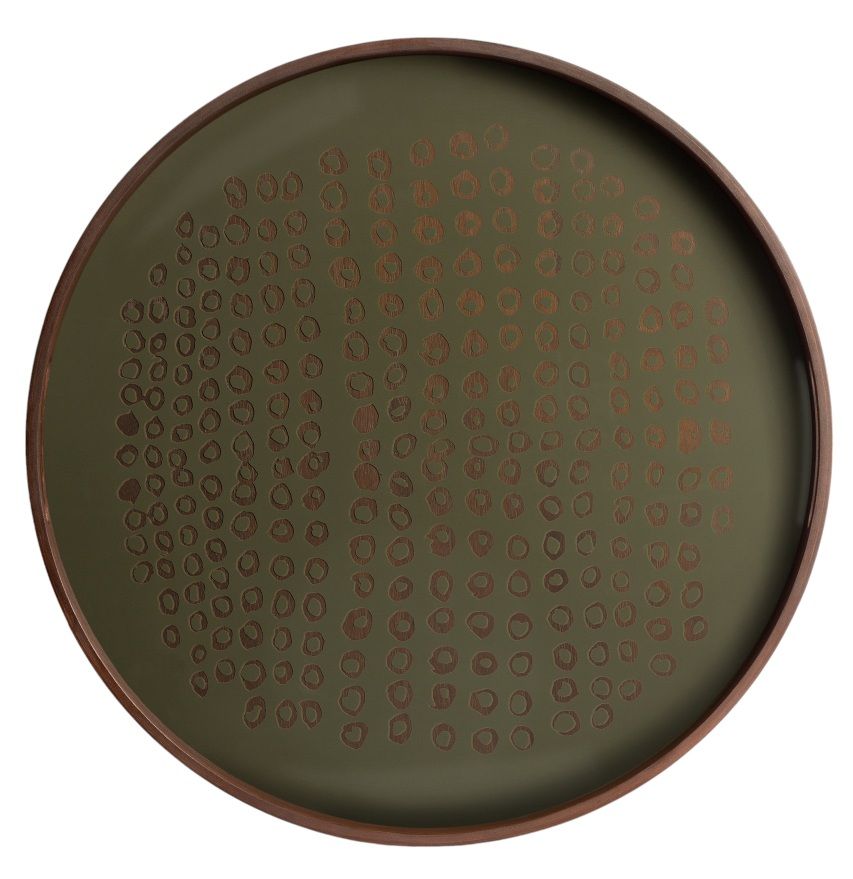 Second Nature Tray Tray Round Ethnicraft