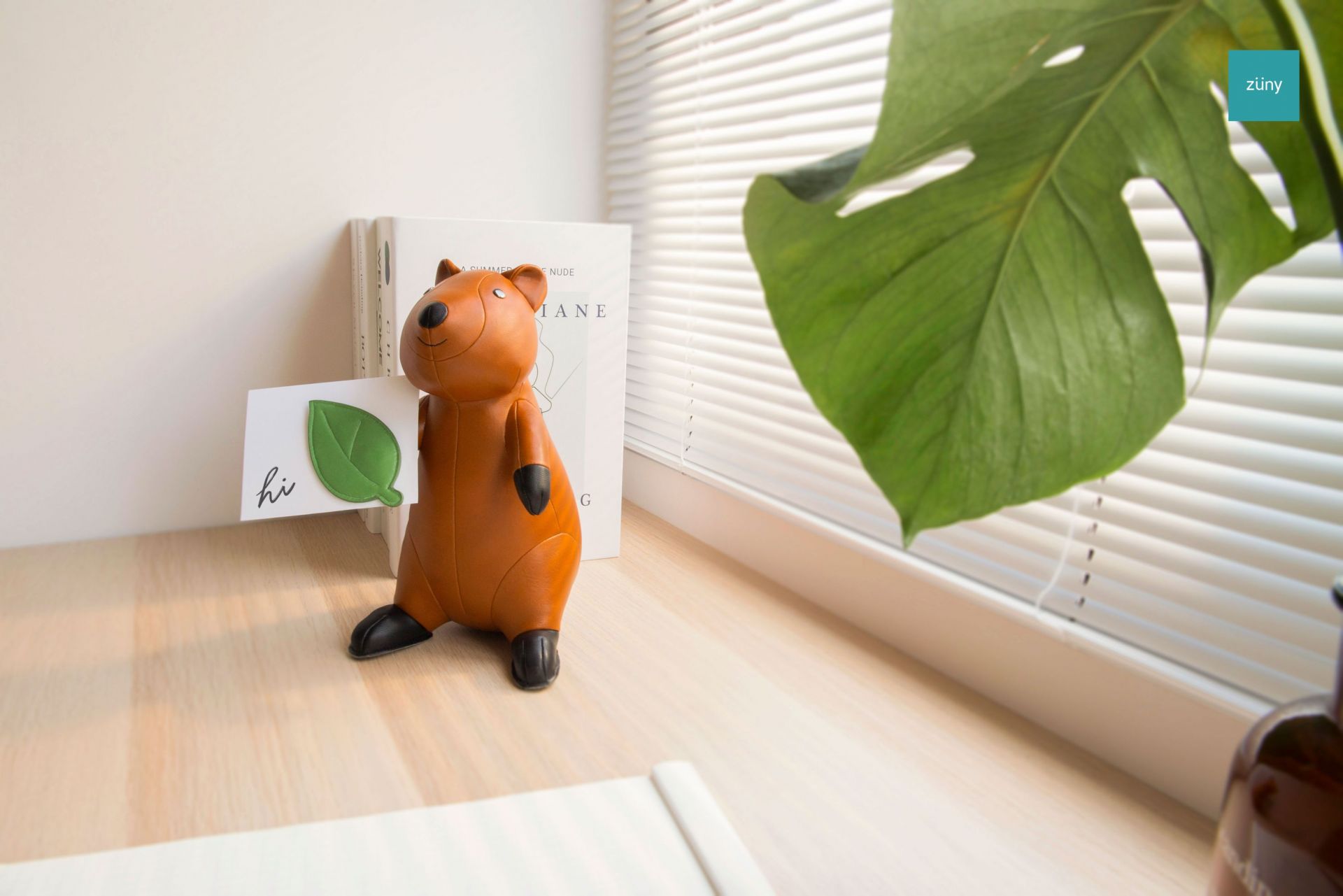 Bookend Quokka tan/black Züny