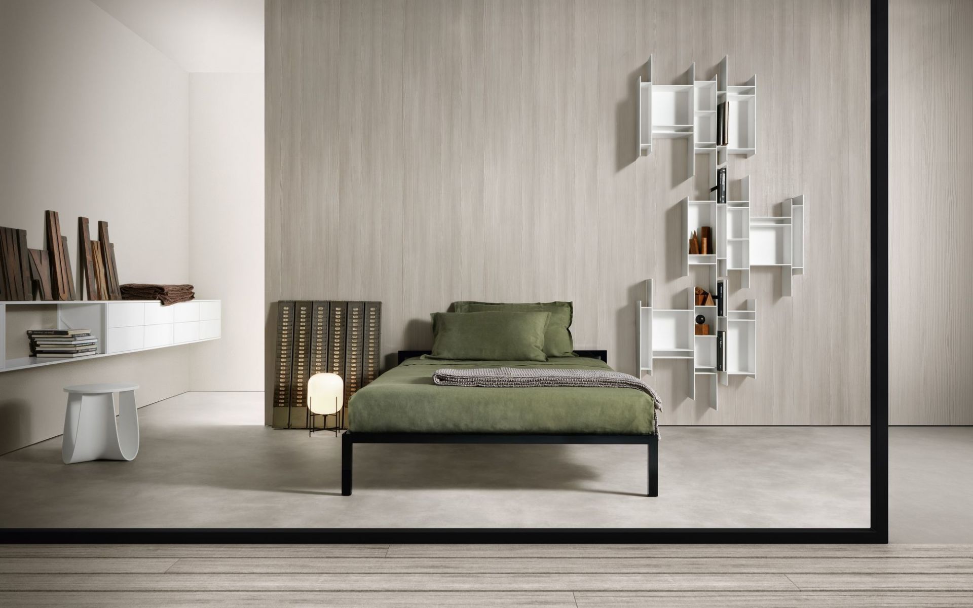Randomito shelf system white MDF Italia