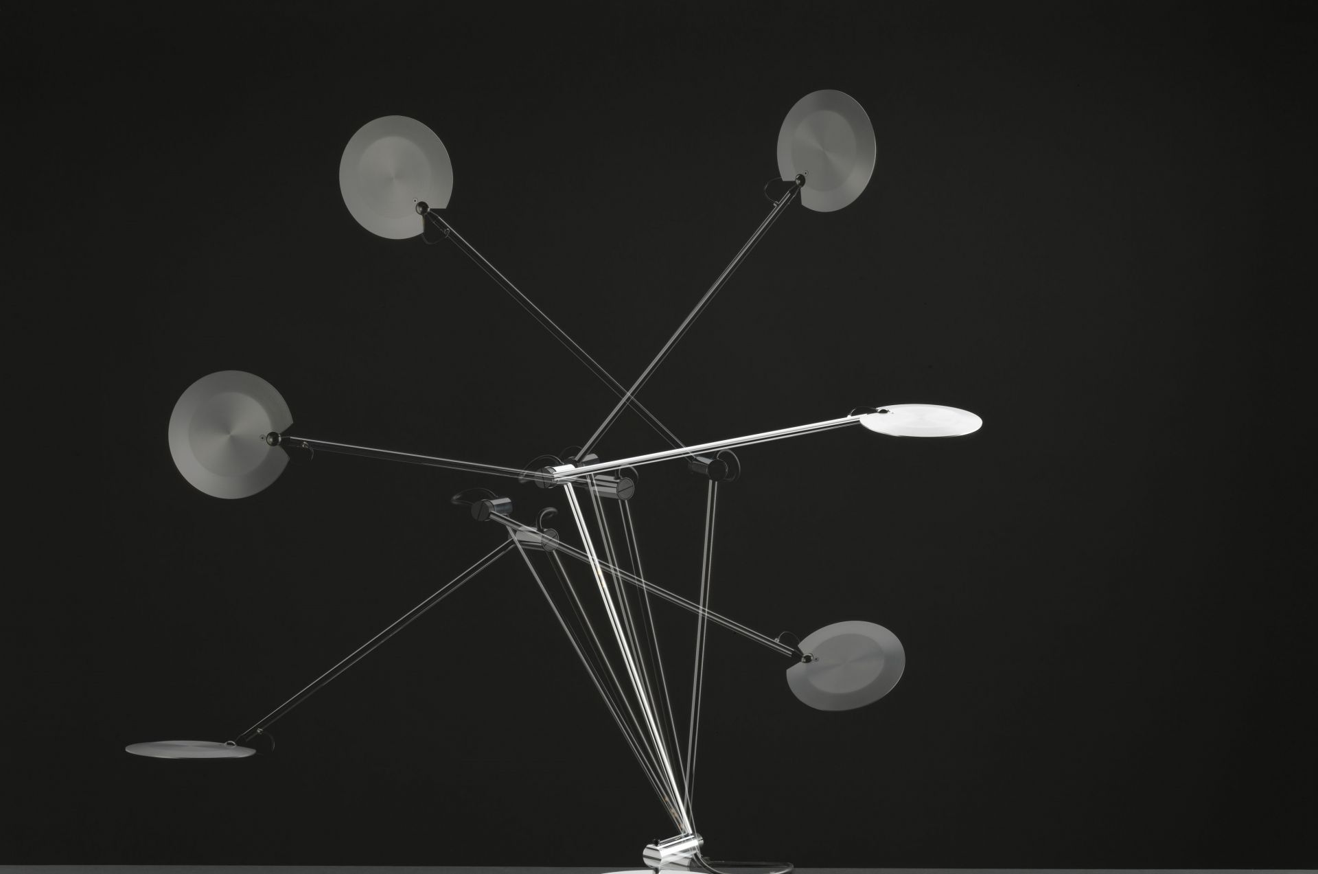 Pina LED table lamp to match USM Haller ball Baltensweiler